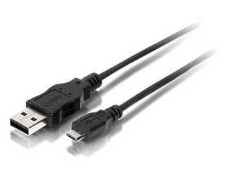 Equip Usb 2.0 A Auf Micro-B Kabel, 1.8M , M/M, Schwarz, 1,8 M, Usb A, Micro-Usb B, Usb 2.0, Männlich/Männlich, Schwarz