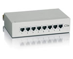 Equip 227308, Rj-45, Guld, Cat5e, Grå, Ansi/Tia/Eia 568, -40 - 80 °C