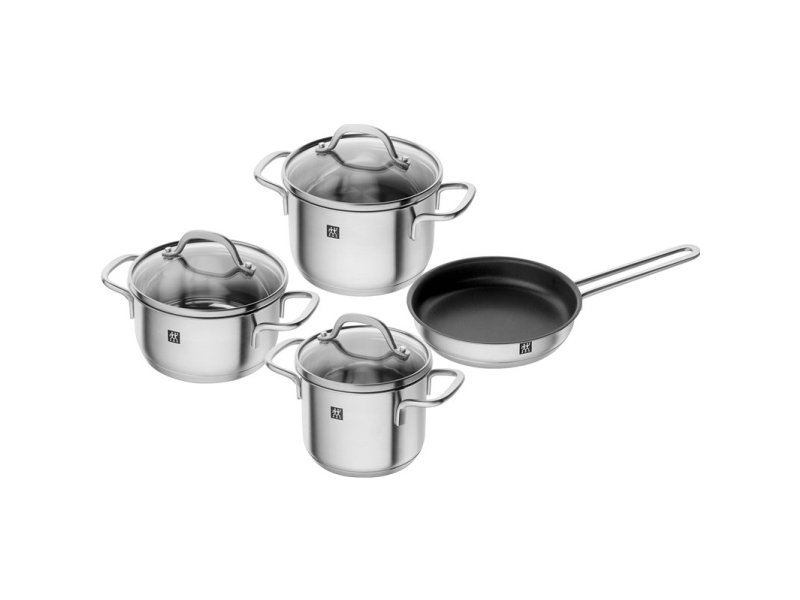 ZWILLING Pico grydesæt 4 dele med stegepande, rustfrit stål