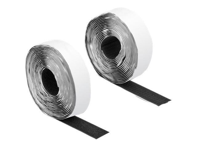 Delock - Kabelbandsrulle - 5 m - svart | Rutter och fästanordningar - Kabelbuntar | GameStuff