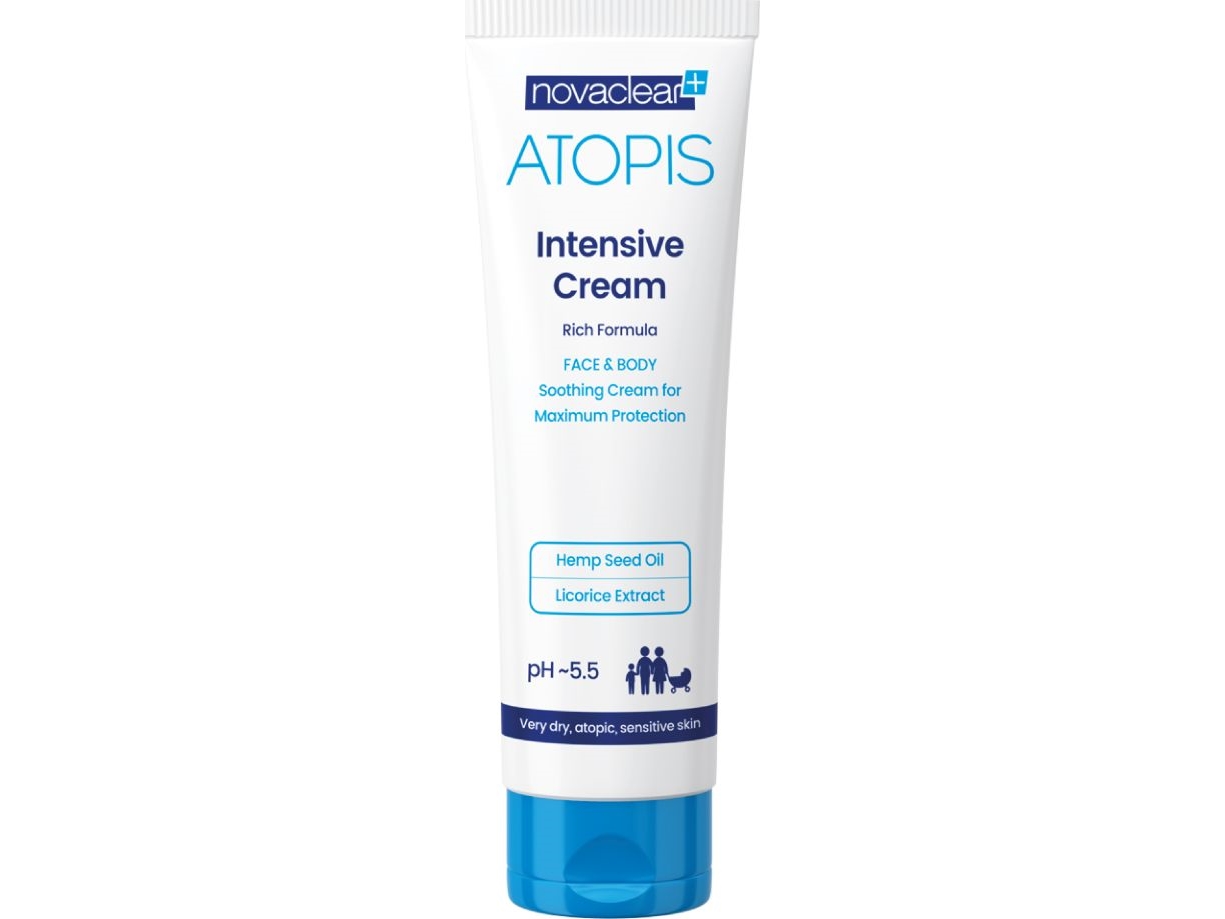 Novaclear Creme Smøremiddel Til Ansigt Og Krop Intensive Cream Rich Formula 100Ml