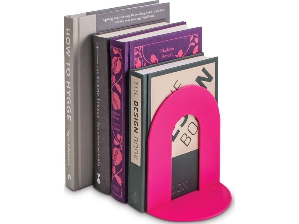 IF Book End Book Rest pink