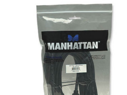 Manhattan High Speed Hdmi Kabel, Hdmi Stecker Auf Stecker, Geschirmt, Schwarz, 10 M, 10 M, Hdmi Typ A (Standard), Hdmi Typ A (Standard), 3D, 10,2 Gbi