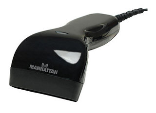 Manhattan Ccd Kontakt-Barcodescanner, 80 Mm Scanbreite, Usb, Tragbares Barcodelesegerät, 1D, Ccd, Codabar, Code 11, Code 128, Code 39, Code 93, Indus