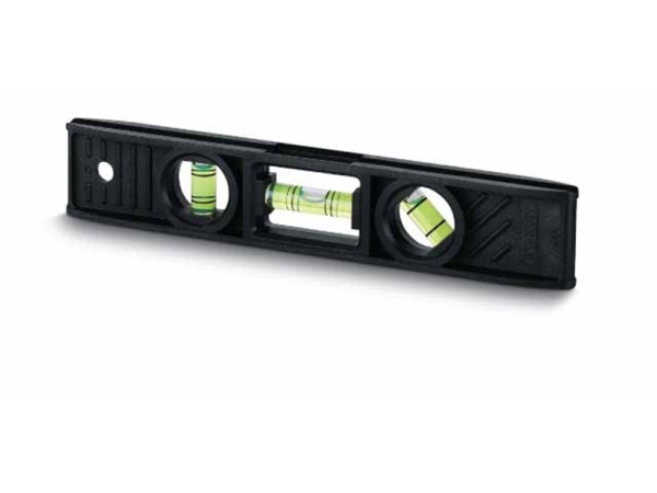 Stanley 0-42-294, 0,2 m, Sort, 2 mm/m, Syntetisk ABS, 297,2 mm, 71,1 mm