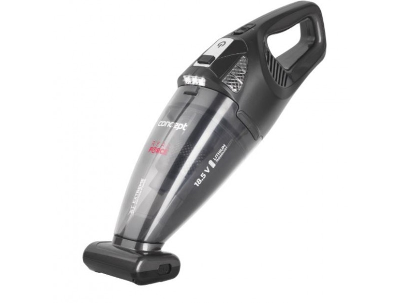 Concept Vp4380, Trocken, Hepa, Beutellos, 0,45 L, Schwarz, Akku