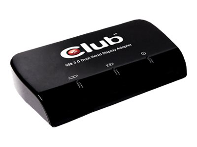 Club 3D Sensevision Usb3.0 To Dvi-I & Hdmi Graphics - Ekstern Videoadapter - Usb 3.0 - Dvi, Hdmi