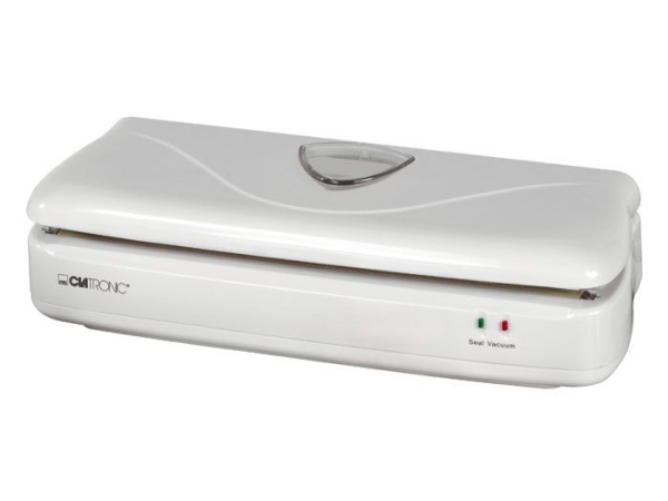 Clatronic FS 3261, vit, 100 W, 220 - 240 V, 330 x 125 x 80 mm | Köksapparater - Köksmaskiner - Vakuumförpackningsmaskiner | GameStuff