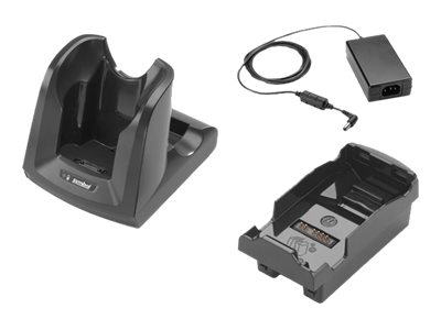 Motorola - Håndholdt opladnings holder + strøm adapter - for Zebra MC3200, MC3200 Gun Premium, MC3200 Premium, MC3200 Standard