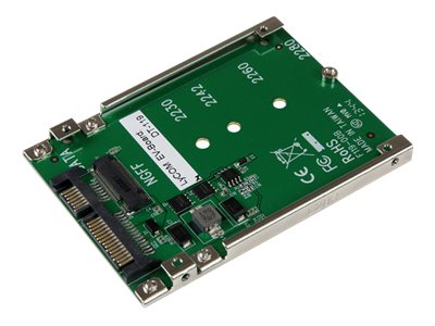 Startech.Com M.2 Ssd Auf 2.5 Zoll Sata Adapter / Konverter, Sata, M.2, Grün, Ce, Fcc, 6 Gbit/S, -40 - 85 °C