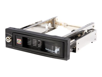 Startech.Com 5.25 Zoll Hot Swap Wechselrahmen Ohne Schublade Für 3.5 Zoll Festplatten - Internes Sata Backplane Gehäuse - Abschließbarer Laufwerkssch