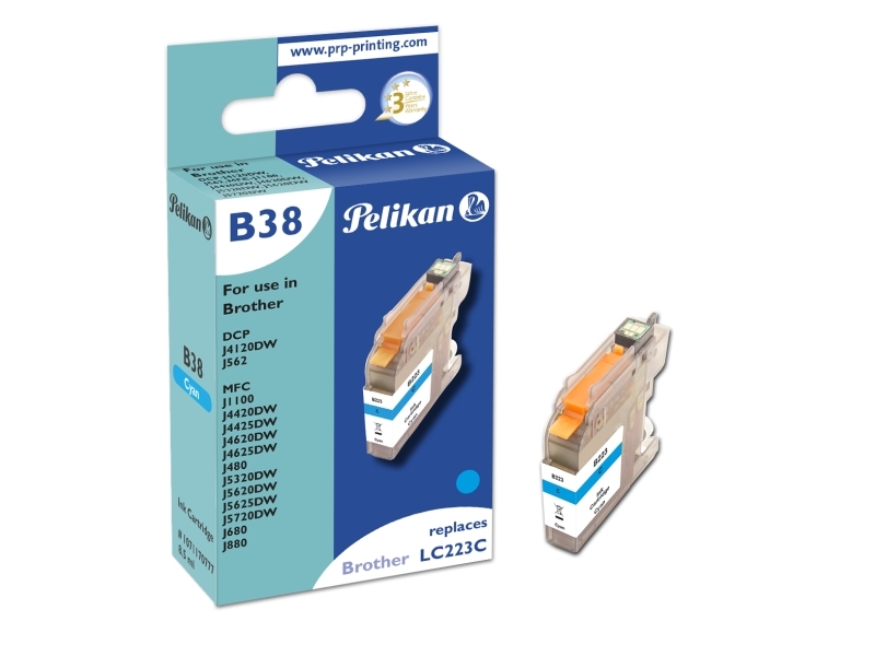 Pelikan B38 Cyan, 600 Sider, 1 Stk, Enkelt Pakke