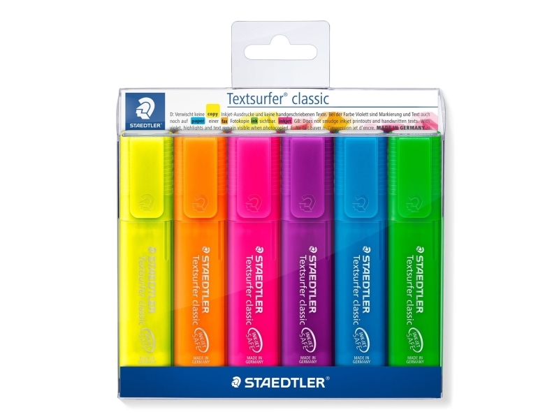 Staedtler Highlighter Textsurfer Clas 6 Stk. Kasse
