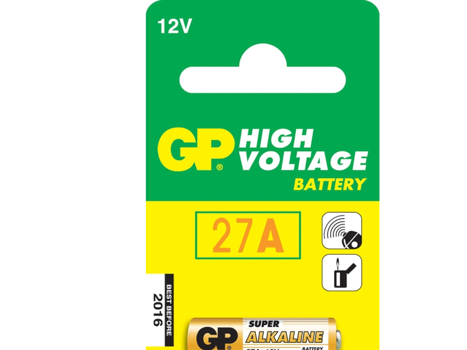 Gp 27A Batteri Stk.