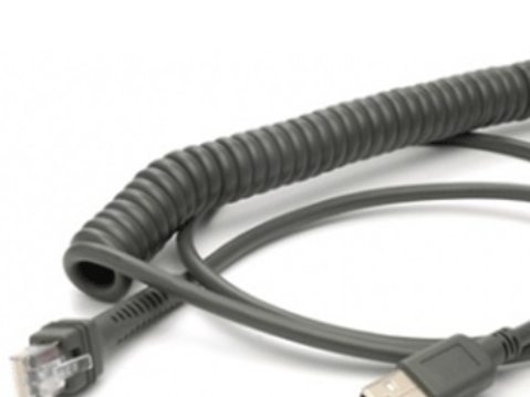 Honeywell - USB-kabel med egen strömförsörjning - USB (hane) - för Honeywell MS1690 Focus, MS3780 Fusion  Voyager 9520  VoyagerCG 9540