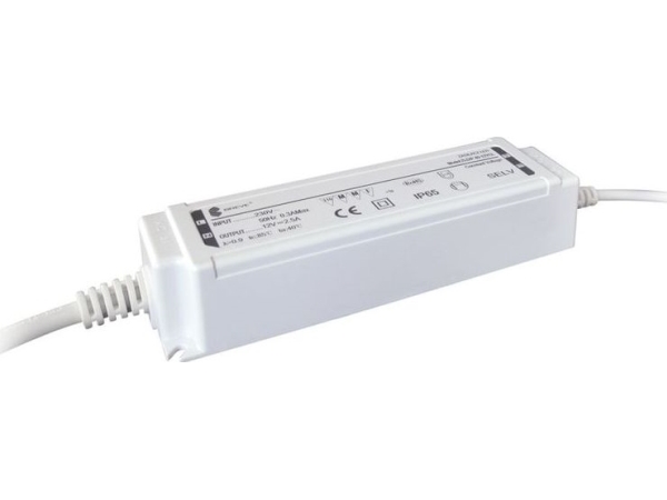 Breve Led-Netzteil 12V Dc 60W 5A Ip65 Mit Schutzfunktionen Zldp 60-12Ycl 19712-9039