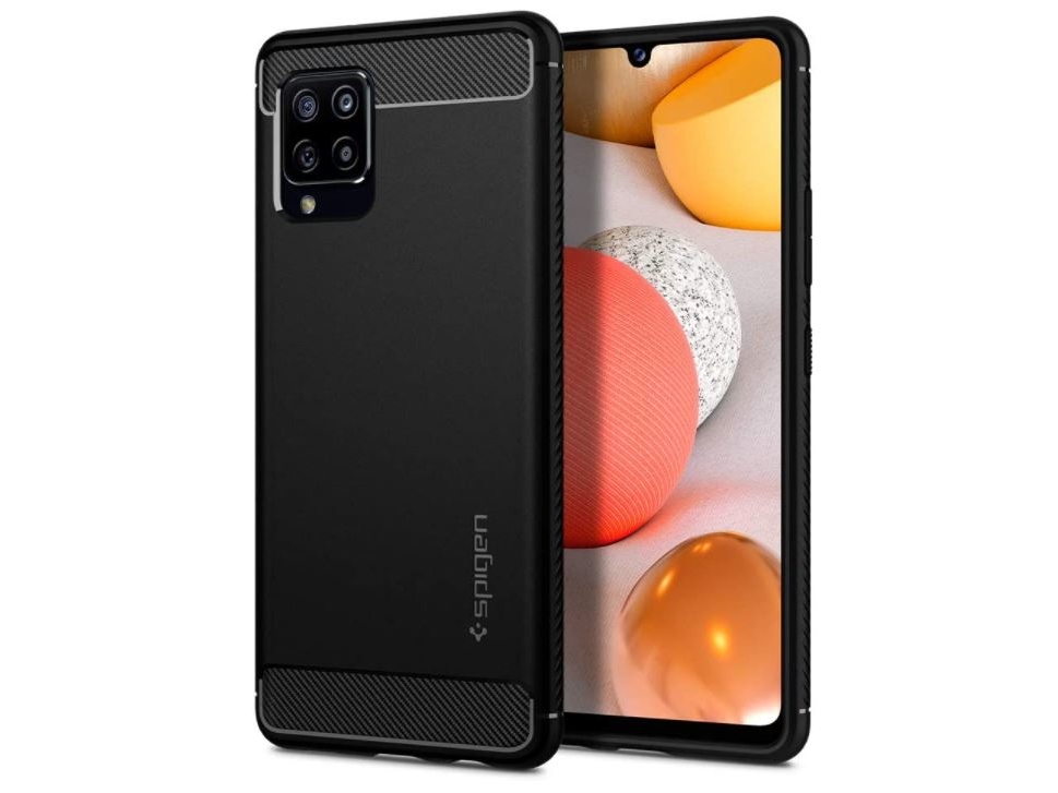 Spigen Acs02113 Omslag Samsung Galaxy A42 5g 16 8 Cm 6.6 \" Svart