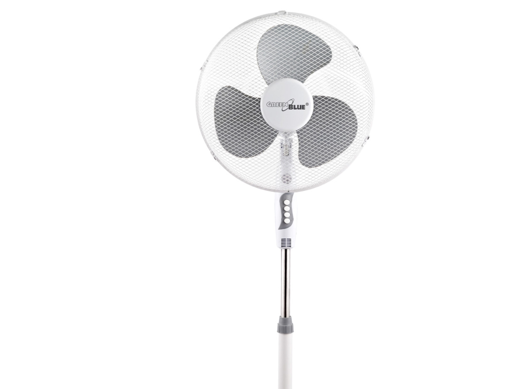 Golvfläkt GreenBlue,40W, med 3 fläktnivåer, 1,20 m höjd, 1,5 m kabel, GB560 | Ventilation & Klimat - Ventilation - Bords fläkt | GameStuff