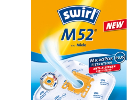 Swirl M 52, Blå, Hvid, Gul, 240 Mm, 168 Mm, 74 Mm, 180 G, 4 Stk