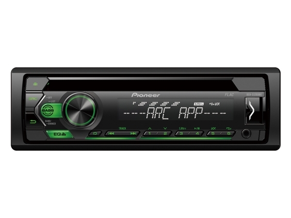 Pioneer Deh-S120ubg, Sort, 1 Din, Cd,Cd-R,Cd-Rw, Pty, Flac,Mp3,Wav,Wma, Lcd