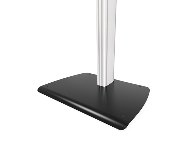 B-Tech Bt8380-Fsb, Gulvplade, Sort, Stål, 70 Kg, 165,1 Cm (65"), 81,3 Cm (32")