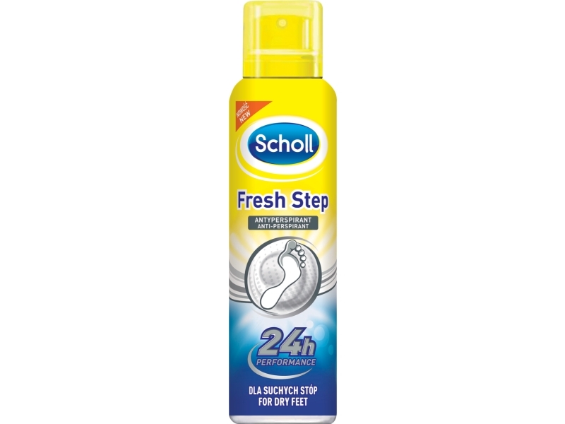 Scholl Foot Care Fresh Step Deodorant för torra fötter antiperspirant 150ml | Hudvård - Fotvård - Övriga | GameStuff