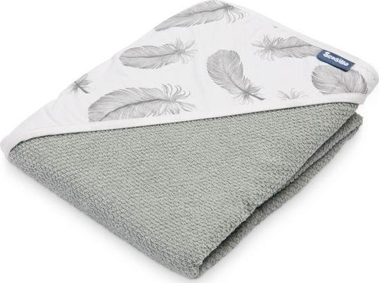 Sensillo Baddække Crepa Towel 100X100 Cm Gray 4184/5022