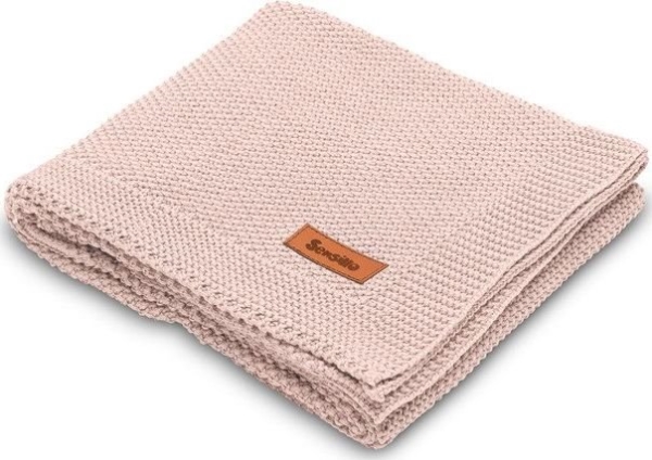 Se Sensillo Cotton Blanket 100X80 Pink 4322/5466 hos Computersalg.dk