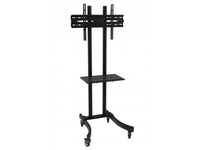 Techly Ica-Tr23, Schwarz, Schwarz, 1 Fachboden, 40 Kg, 177,8 Cm (70"), 200 X 100,200 X 300,300 X 300,400 X 200,400 X 400,400 X 300,600 X 200,600 X 40