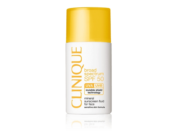 Clinique SPF50 Mineral Sunscreen Face Sensitive Skin - 30 ml