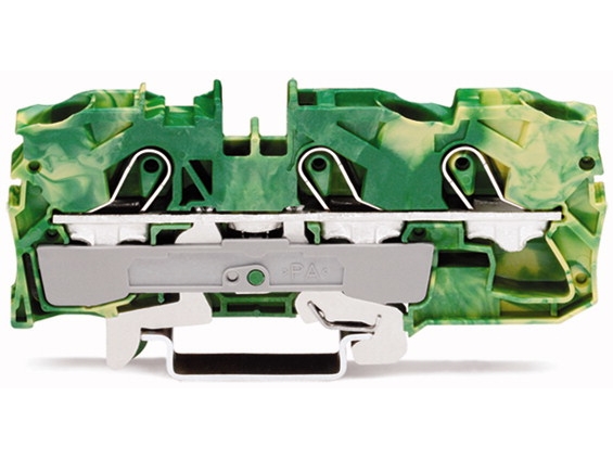 Gennemgangsklemme 10MM2, 3L PE - Wago