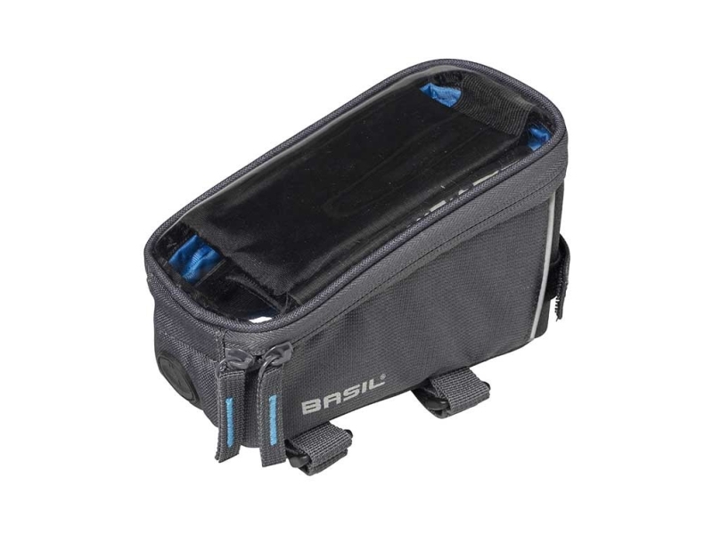 Basil Sport Design, Ram, Cykelväska, Polyester, Grå, 1 l, 2,5 kg | Cykling - Cykelutrustning - Väskor och korgar | GameStuff
