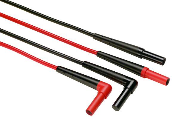 Fluke TL224, Testledning, Bananstik, CAT III,CAT IV, 150 cm, Silikone, UL