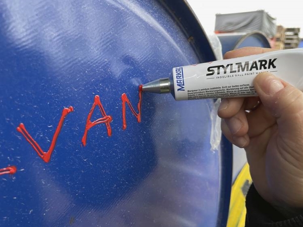 Markal Stylmark Original 96653 Tubemarker Gelb 2 Mm, 3 Mm 1 Stück