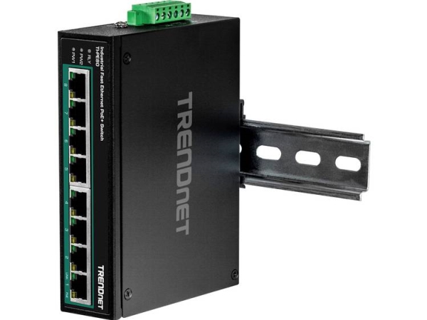Trendnet 21.22.1440 Ti-Pe80 Industrial-Ethernet-Switch 10/100 Mbit/S