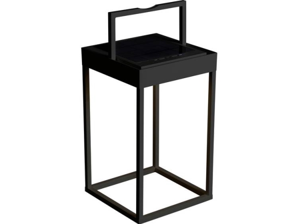 Konstsmide 7815-750 Portofino Solcelle-Dekorationslys, Usb-Lampe Led (Rgb) Led Indbygget 3.7 W Sort