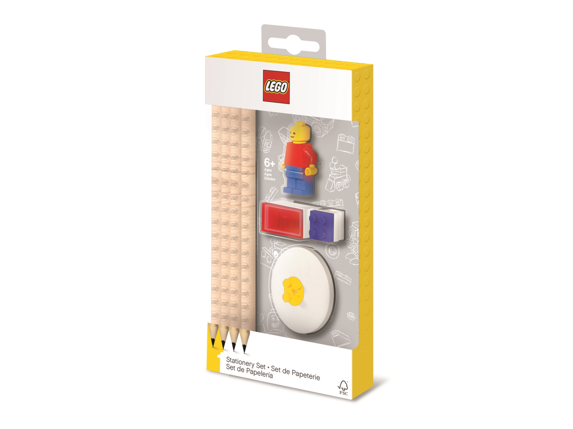 Lego Stationery - Blyant (Pakke Med 4)