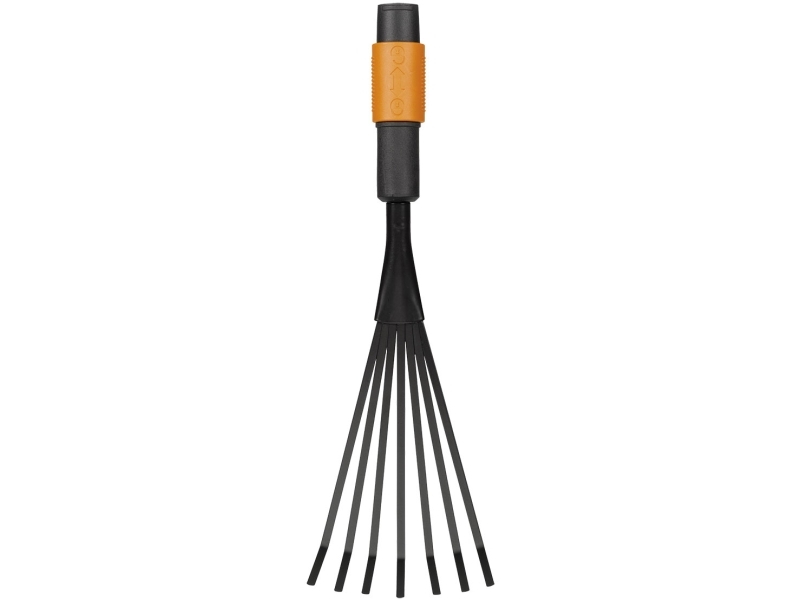 Fiskars 1001412, Galvaniserat stål, Plast, Svart, Orange, 1 styck, 130 mm | Trädgården - Trädgårdsredskap - Räfsor | GameStuff