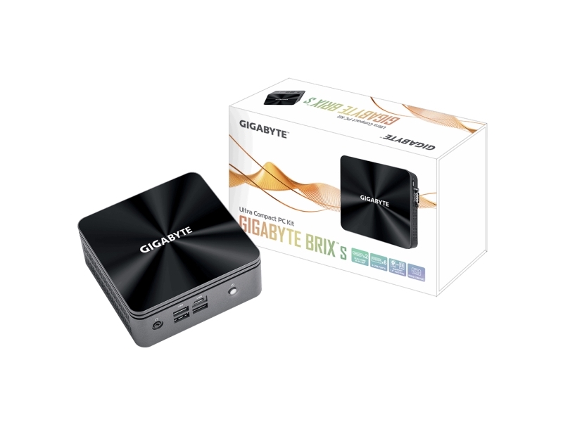 Gigabyte BRIX GB-BRi3H-8130 (rev. 1.0) - 1 x Core i3 10110U / 2.1 GHz - ingen HDD - UHD Graphics - GigE - WLAN: - inget OS - skärm: ingen | Datorer & Surfplattor - Stationära datorer - Barebones | GameStuff