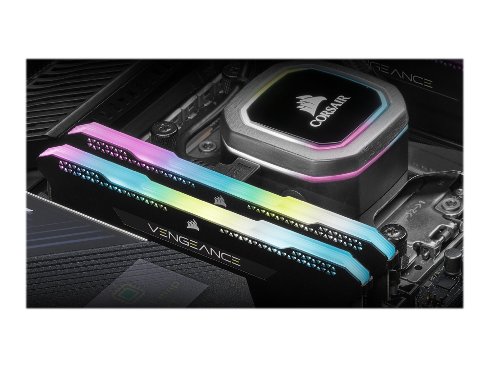 Corsair Vengeance Rgb Pro Sl 32gb 3,200mhz Cl16 Ddr4 Sdram Dimm 288-pin