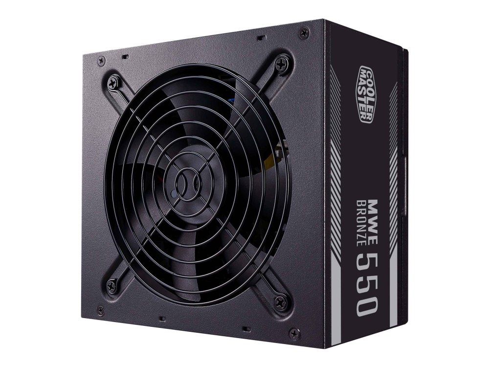 Cooler Master Mwe Bronze V2 550 - Strømforsyning (Intern) - Atx12v 2.52/ Eps12v - 80 Plus Bronze - Ac 200-240 V - 550 Watt - Aktiv Pfc - Europa