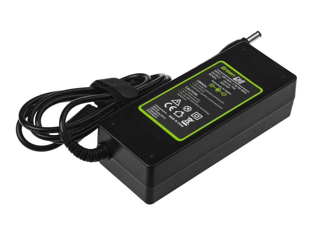 Green Cell Pro - Strømforsyningsadapter - Ac - 90 Watt - Sort - For Toshiba Satellite A200, A300, A350d, A500, A505, A660, L300d, L350