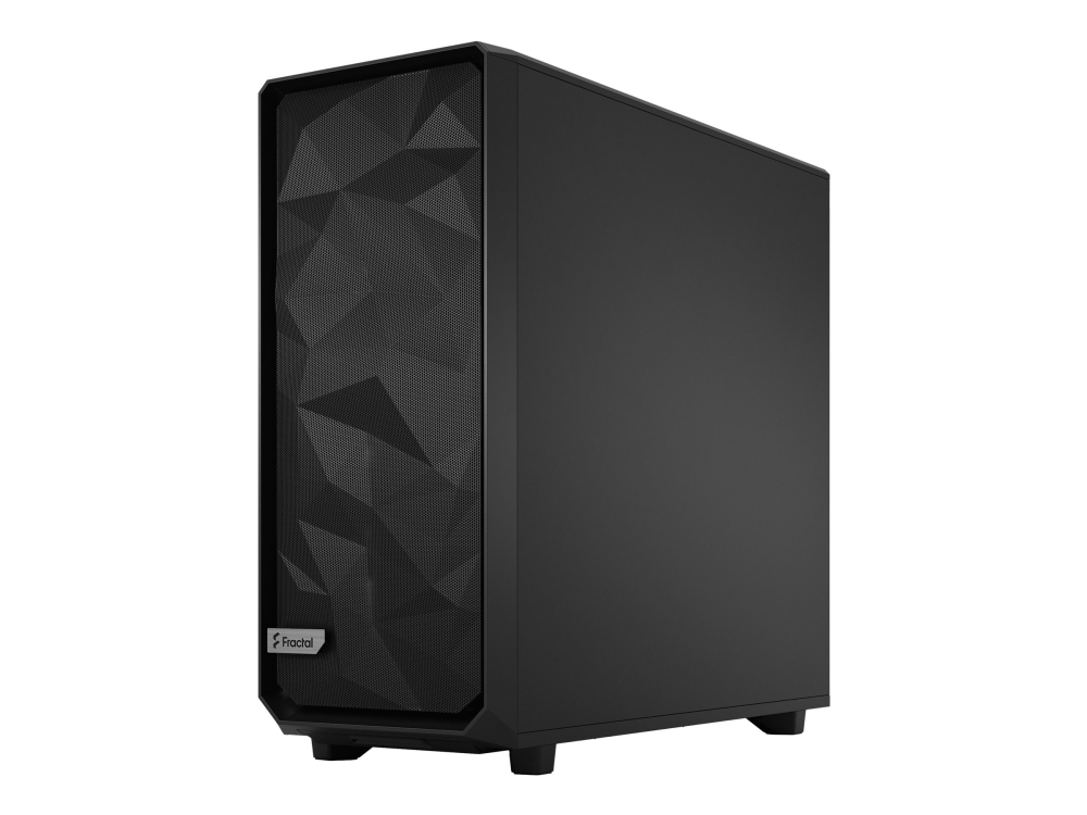 Fractal Design Meshify 2 XL - Tower - förbättrad utökad ATX - genomskinlig sidopanel (härdat glas) - ingen strömförsörjning (ATX) - svart - USB/ljud | Datorkomponenter - Datorchassin & Tilbeör | GameStuff