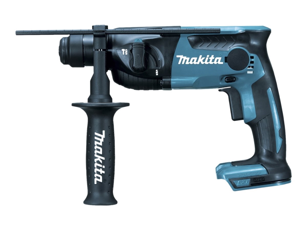 Makita DHR165ZJ - Roterende hammer - ledningfri - 2 tilstande - SDS-plus - 1.3 Joule - intet batteri - 18 V