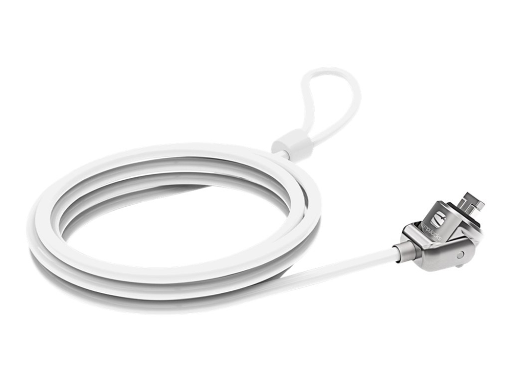 Compulocks Cl15w, Rundkeil, Silber, Weiß