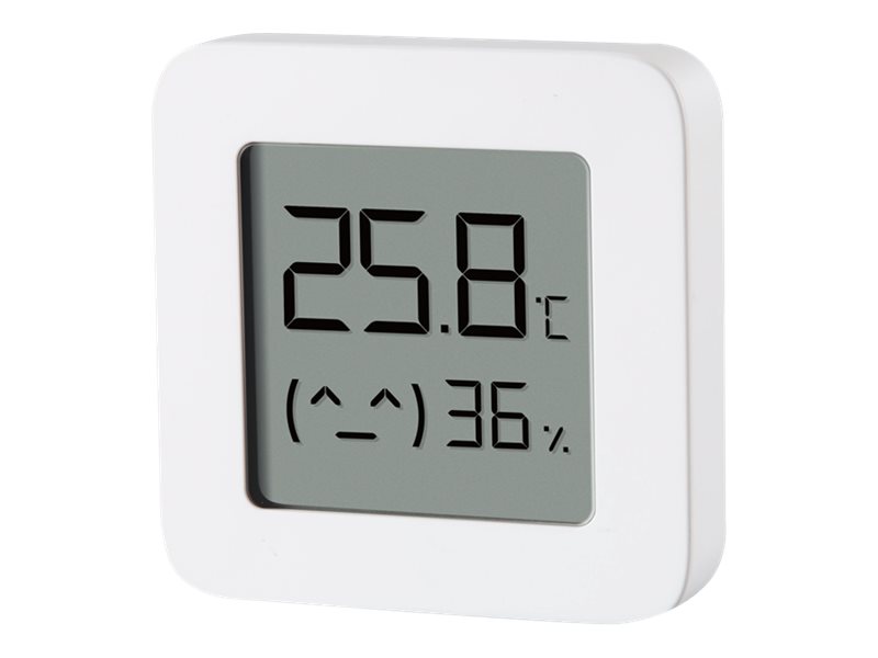 Xiaomi Mi Temperature And Humidity Monitor 2 Temperatur Och Fuktighetssensor Trådlös Bluetooth 4.2 Le Vit
