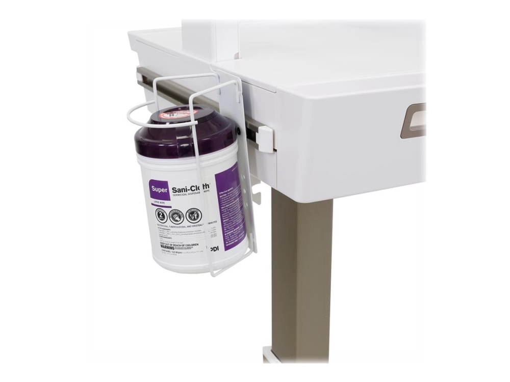Ergotron T-Slot Wipes Holder, 1,1 Kg, Weiß