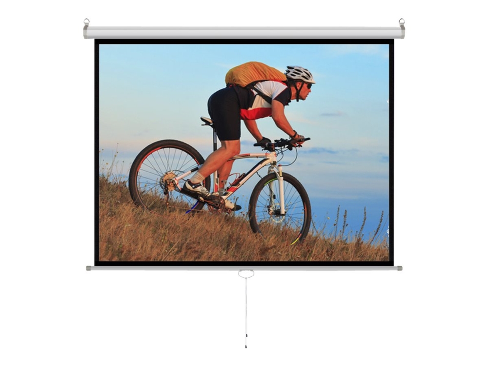 ART MS-150 - Projeksjonsskjerm - takmonterbar, veggmonterbar - 150 (381 cm) - 4:3 - Matte White