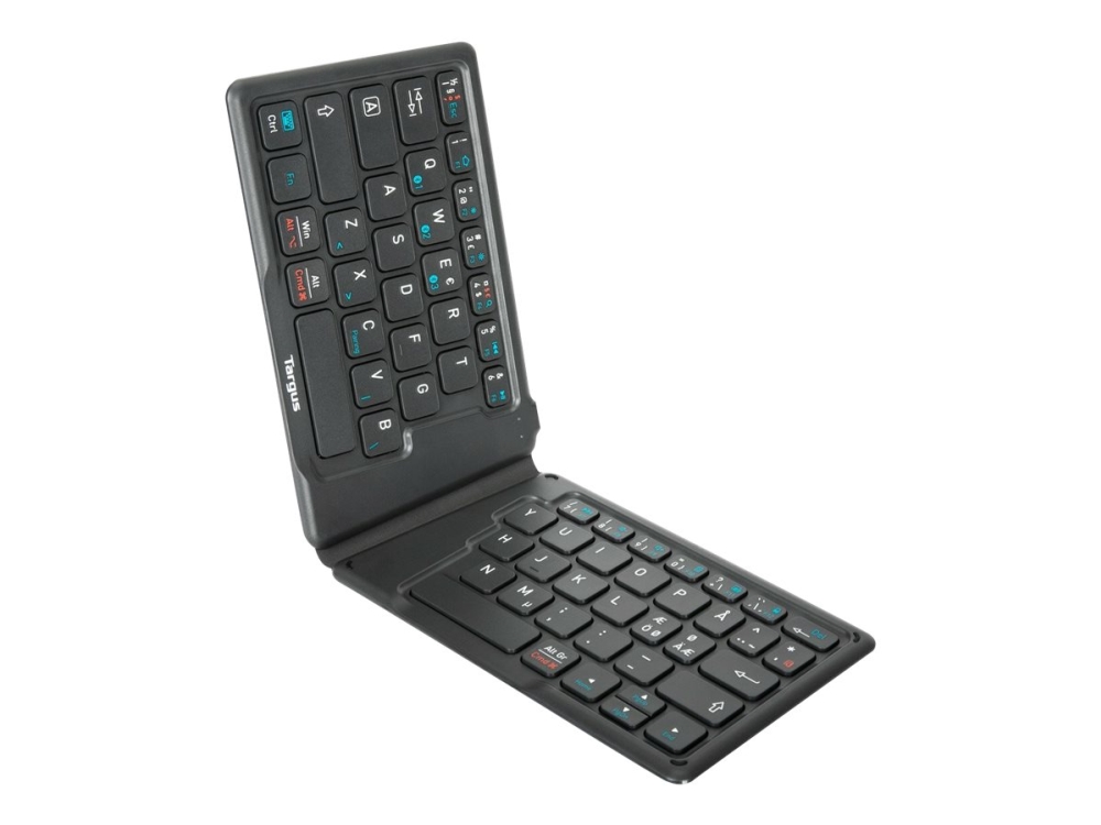 Targus - Tastatur - antimikrobiel - trådløs - Bluetooth 5.1 - QWERTY - Nordisk - sort - B2B