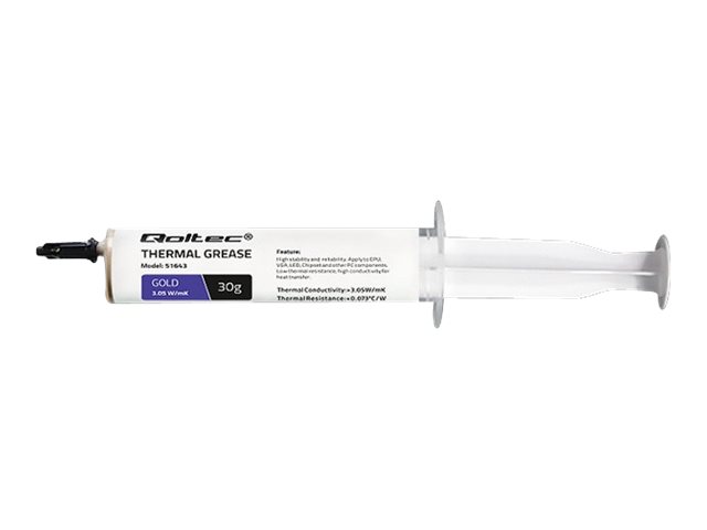 Qoltec 51643 - Termisk Paste - Guld